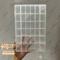 Hộp nhựa đựng chữ 36 ô 